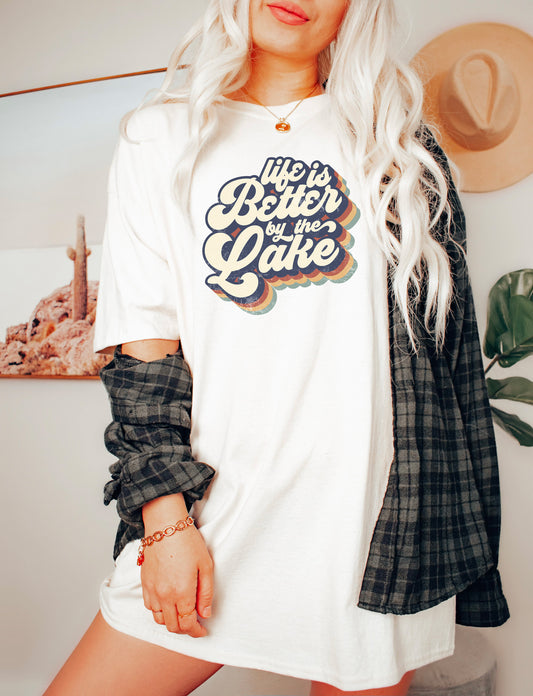 Life Is Better By The Lake T-Shirt or Crew Sweatshirt