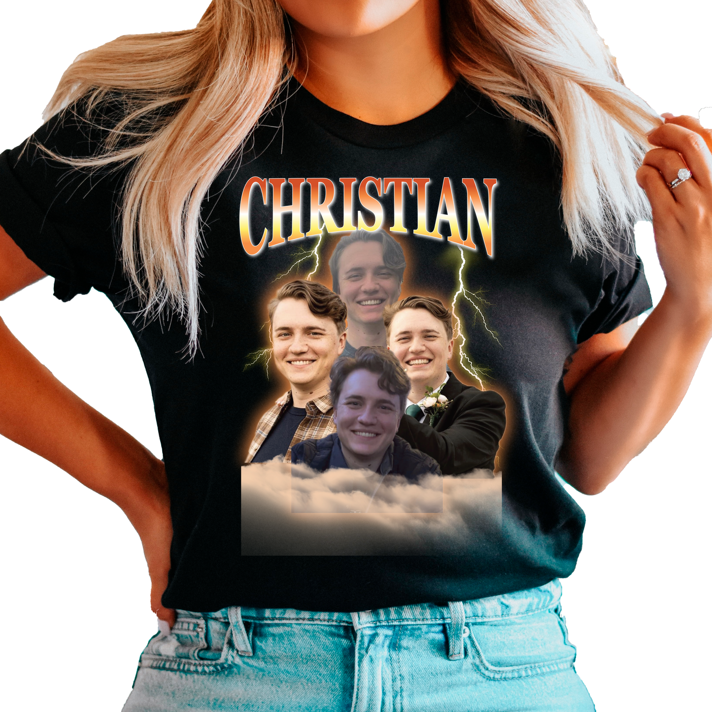 *Custom Bootleg Rap Vintage 90s Tee