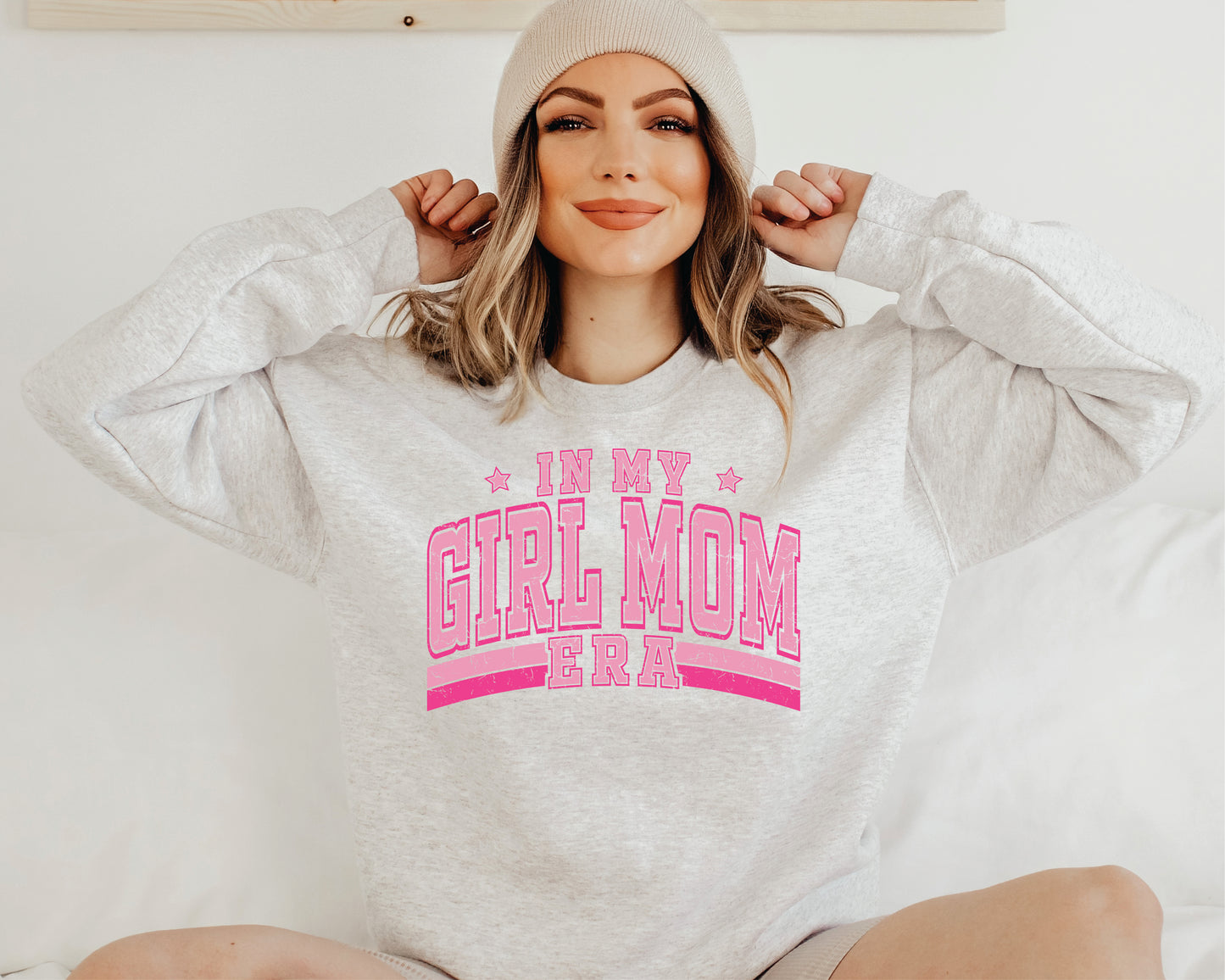 *In My Girl Mom Era T-Shirt or Crew Sweatshirt