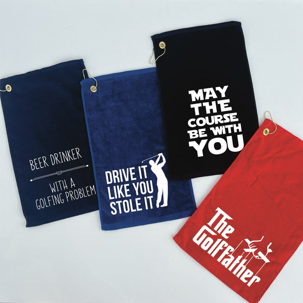 Hilarious Golf Towels (Set I)