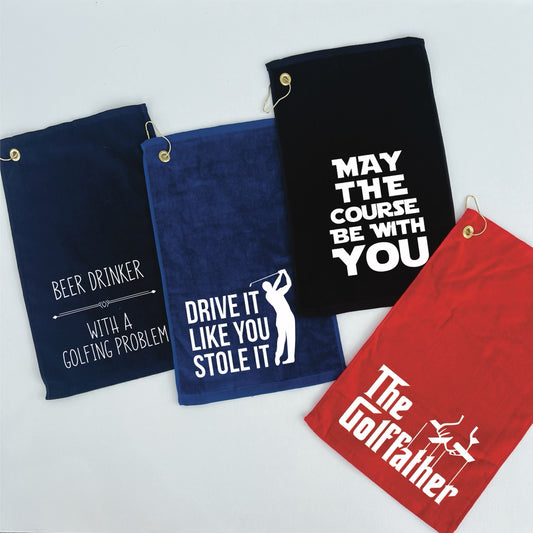 Hilarious Golf Towels (Set I)