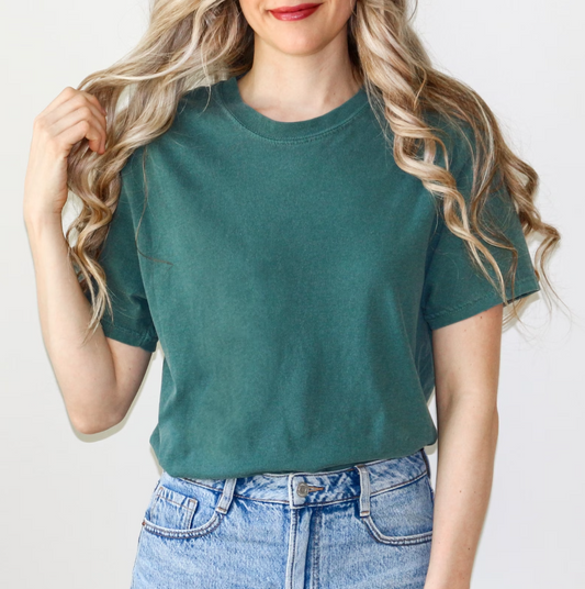 Emerald Comfort Colors Heavyweight Unisex Tee