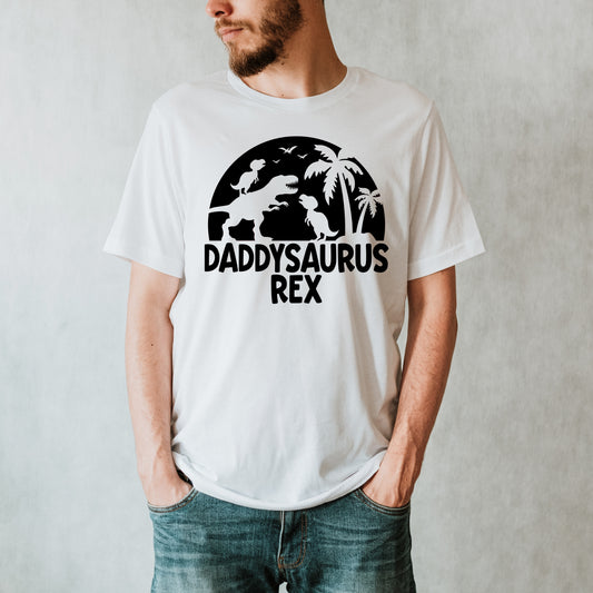Daddysaurus Rex T-Shirt or Crew Sweatshirt