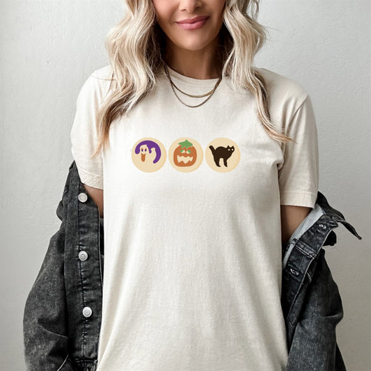 *3 Pillsbury Halloween Cookies T-Shirt or Crew Sweatshirt
