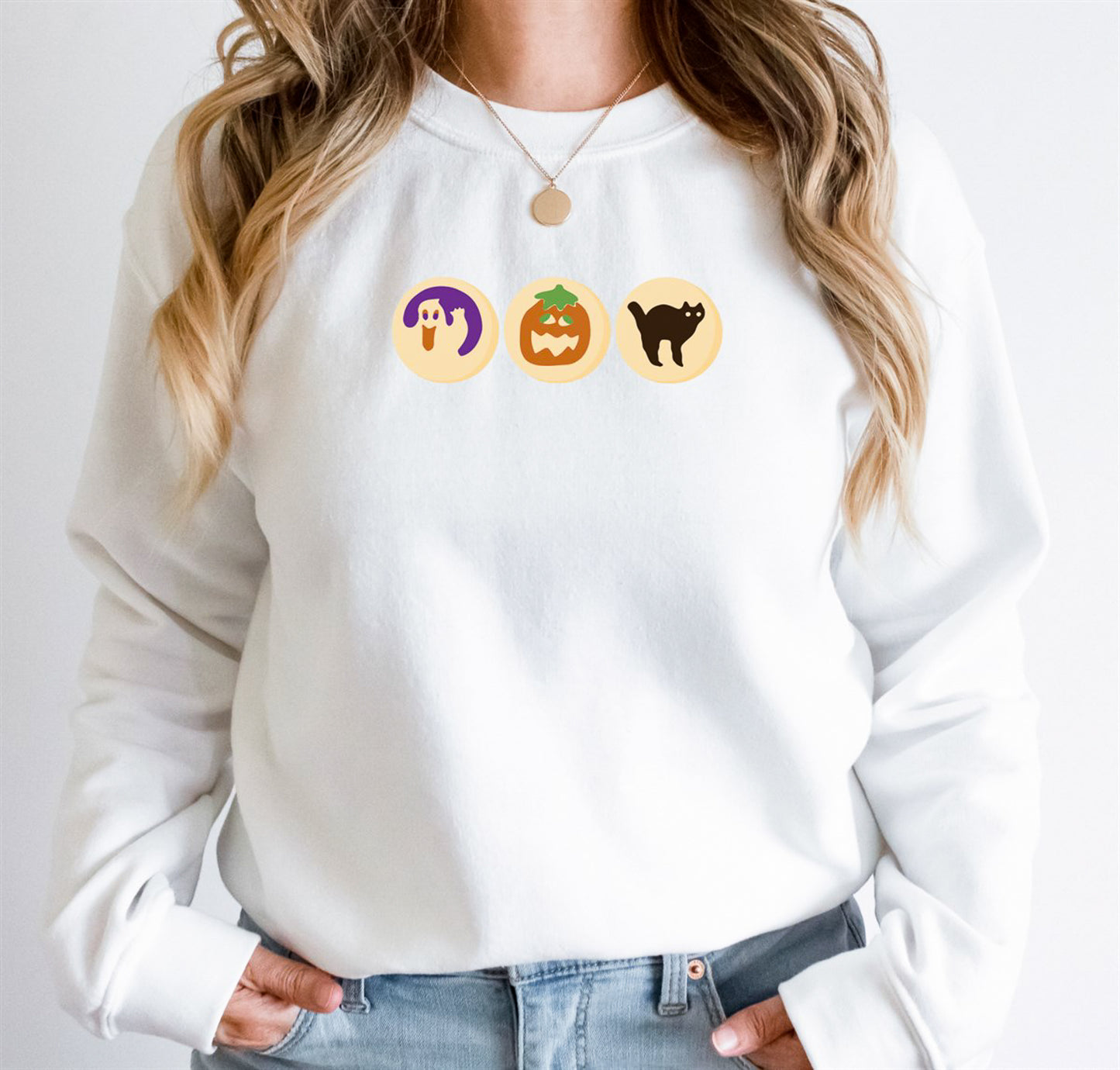 *3 Pillsbury Halloween Cookies T-Shirt or Crew Sweatshirt