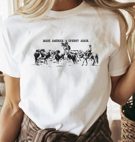 Make America Cowboy Again Tee
