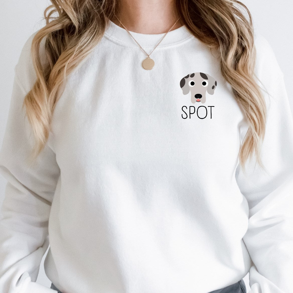 Custom Dog Mom T-Shirt or Crew Sweatshirt