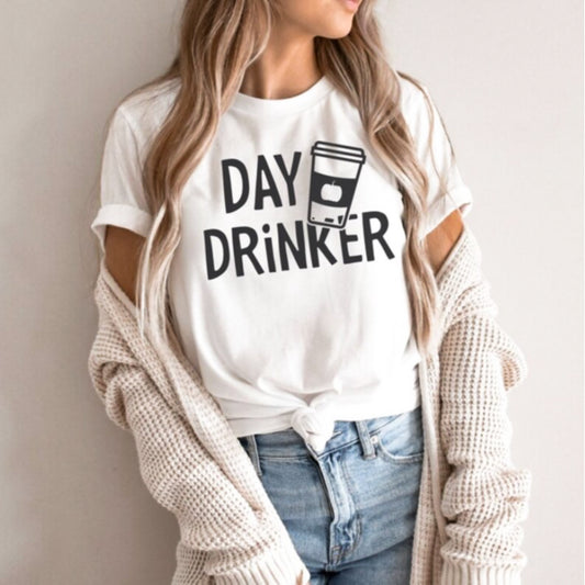 Day Drinker Coffee Cup Tee