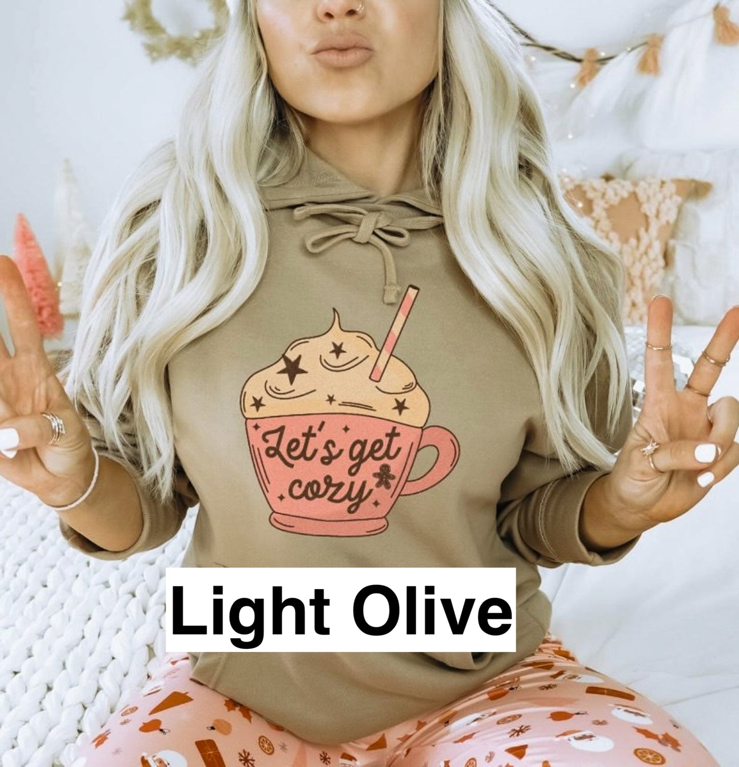 Let's Get Cozy Hot Cocoa Hoodie