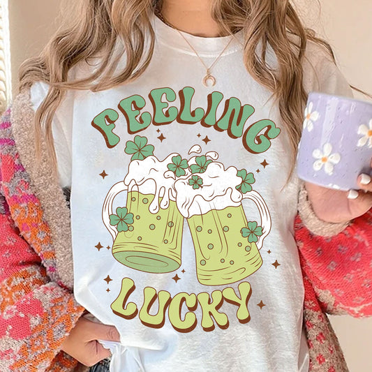 Feeling Lucky Green Beer Tee