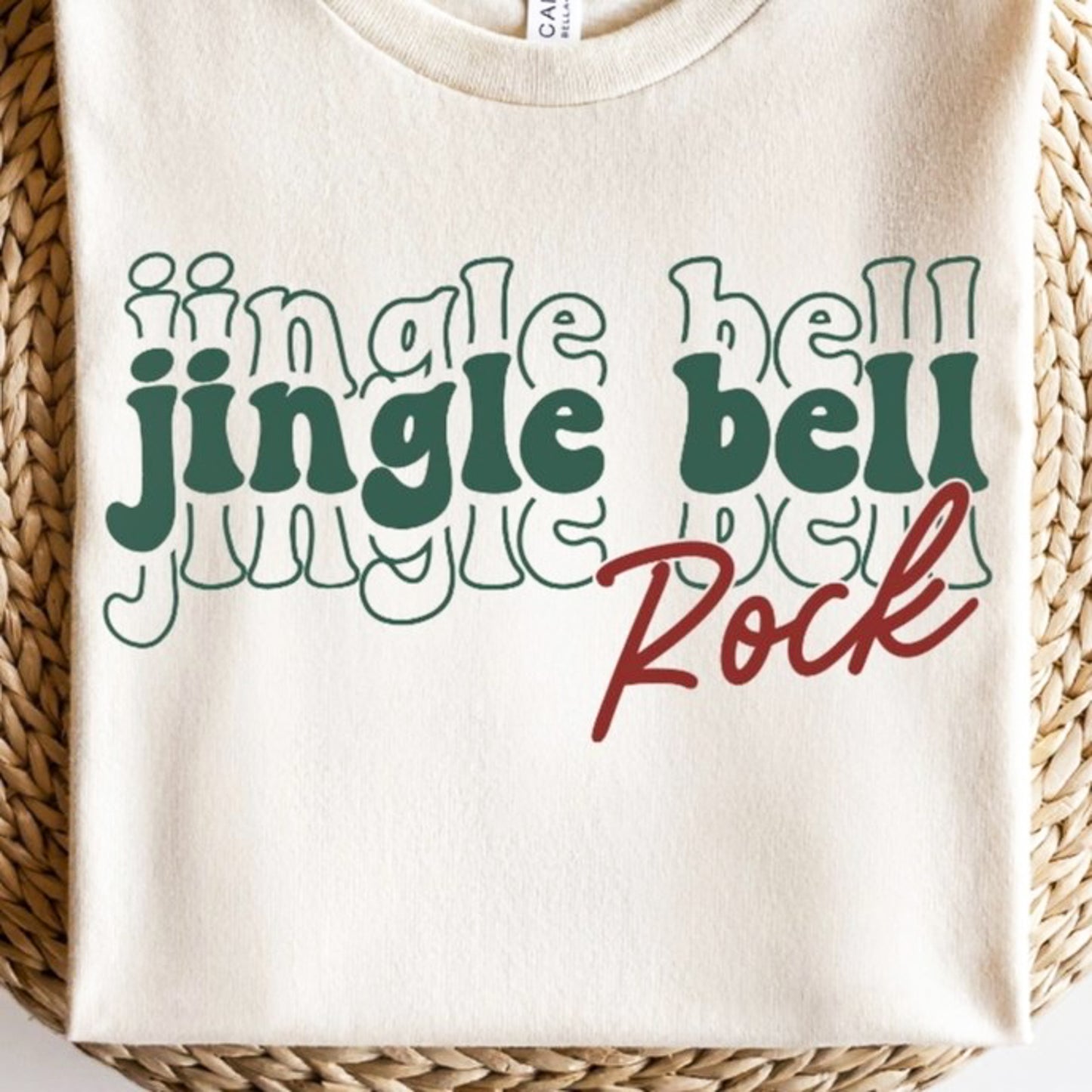 Jingle Bell (Stacked) Rock Tee