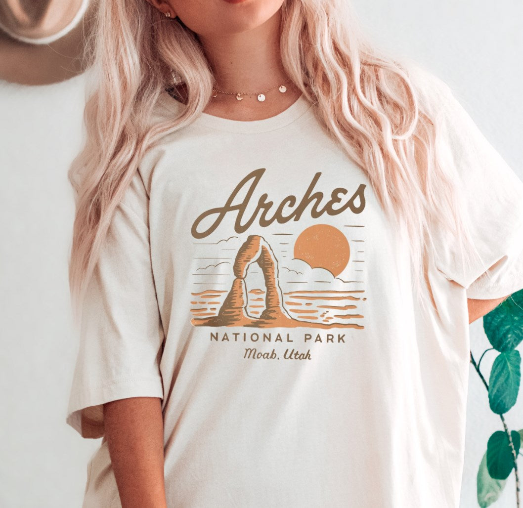 *Arches National Park T-Shirt or Crew Sweatshirt