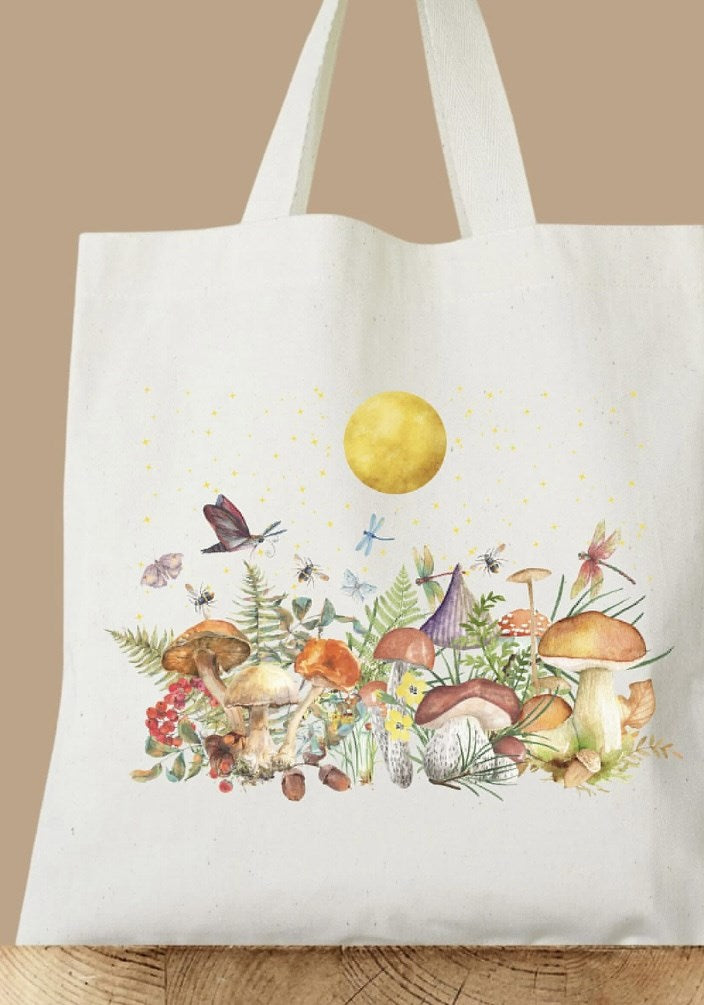 Mushrooms Canvas Bag