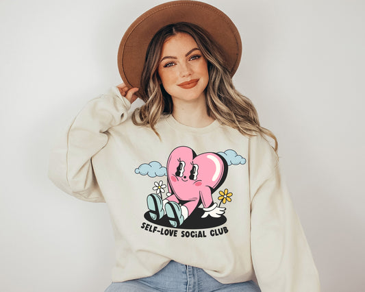 Self-Love Social Club Crew Sweatshirt