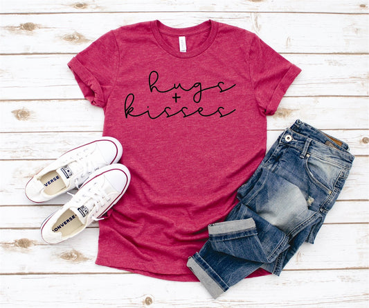 Hugs + Kisses Tee