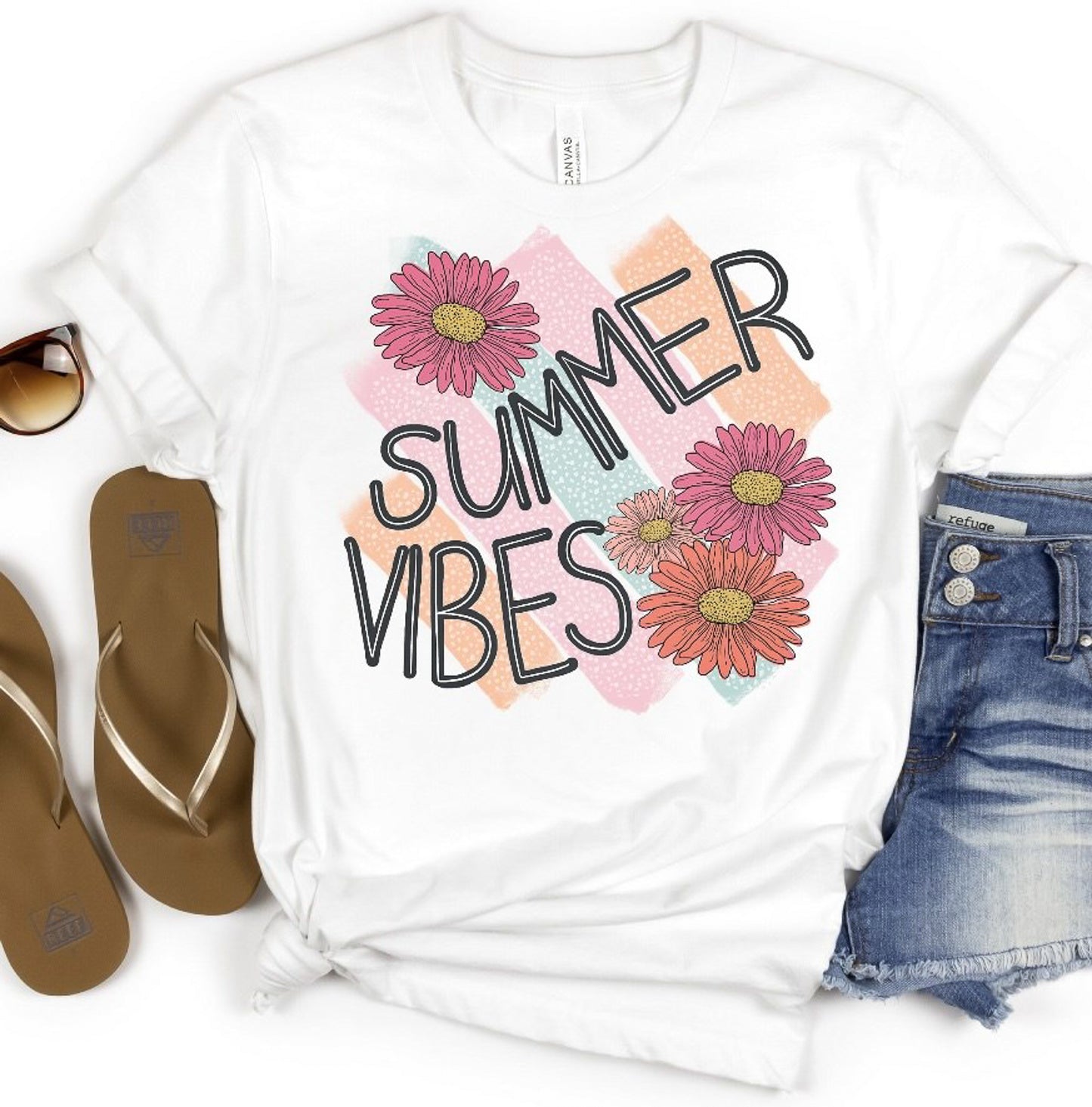 Summer Vibes T-Shirt or Crew Sweatshirt