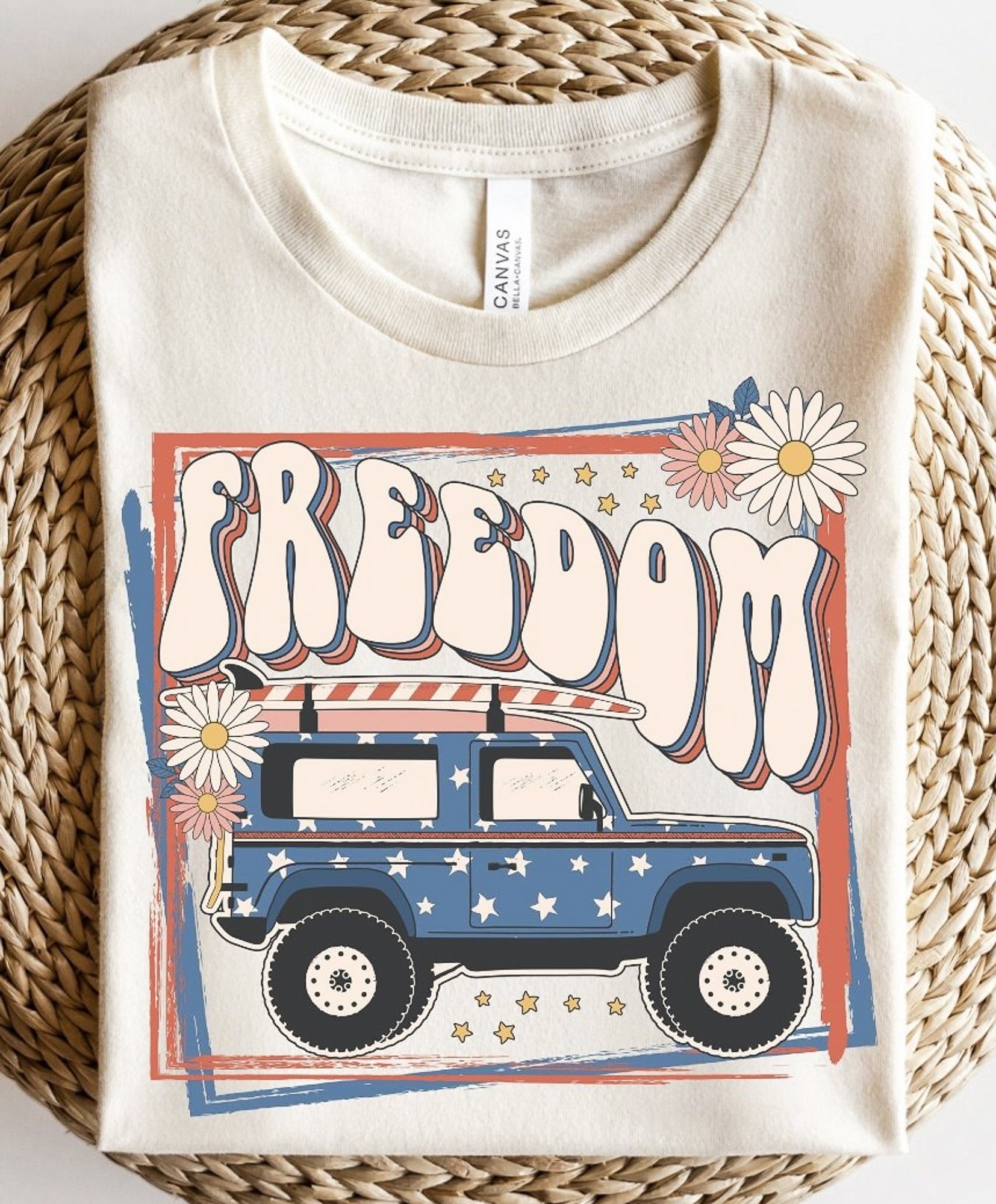 Patriotic Bronco | Adult Tee