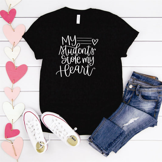 My Students Stole My Heart Tee