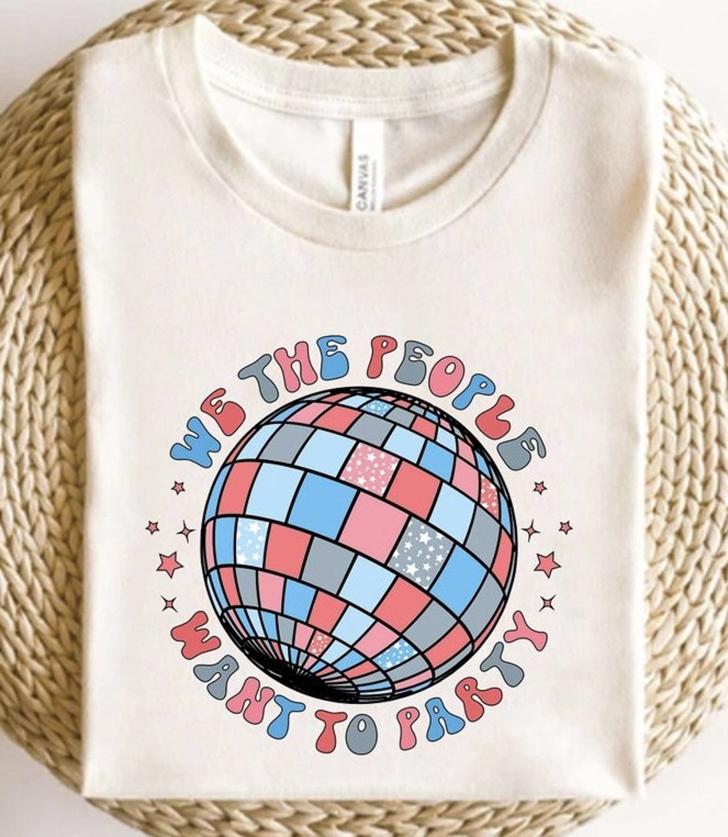 We The People Want To Party T-Shirt or Crew Sweatshirt