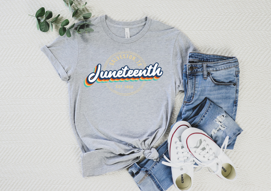 Retro Juneteenth Tee