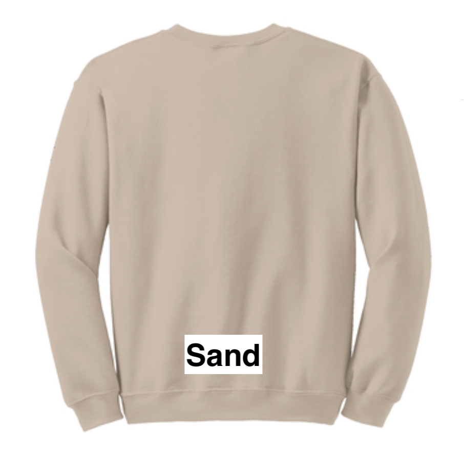 Single Evergreen Tree Pocket Logo Crew Sweatshirt