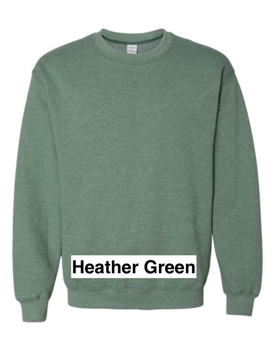 *Single Evergreen Tree T-Shirt or Crew Sweatshirt