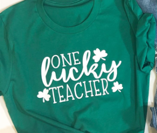 One Lucky Teacher Tee