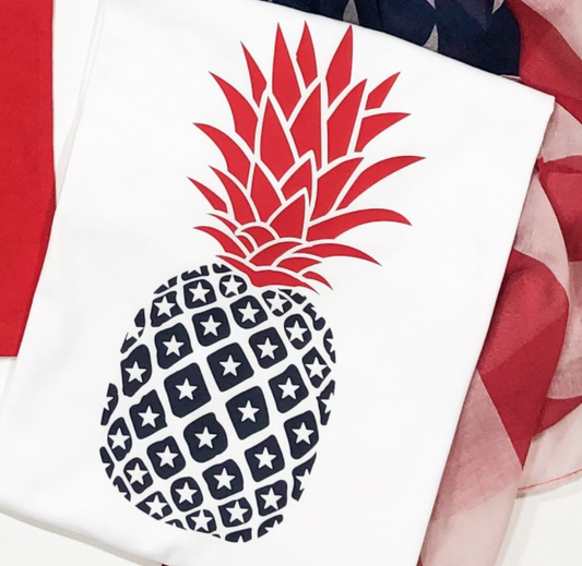 Patriotic Pineapple Tee
