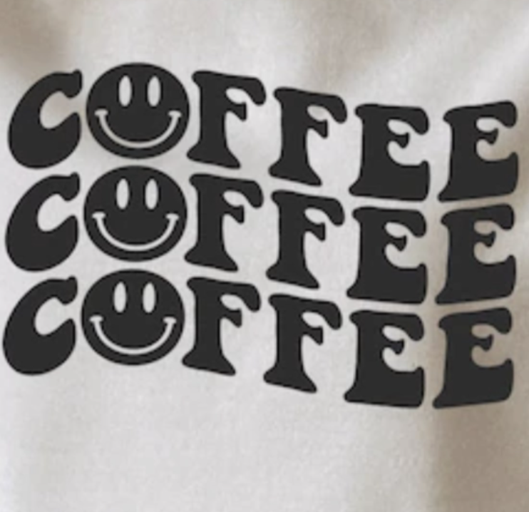 Coffee Coffee Coffee Crew Sweatshirt
