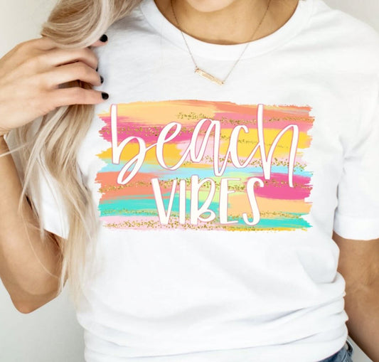 Beach Vibes T-Shirt or Crew Sweatshirt