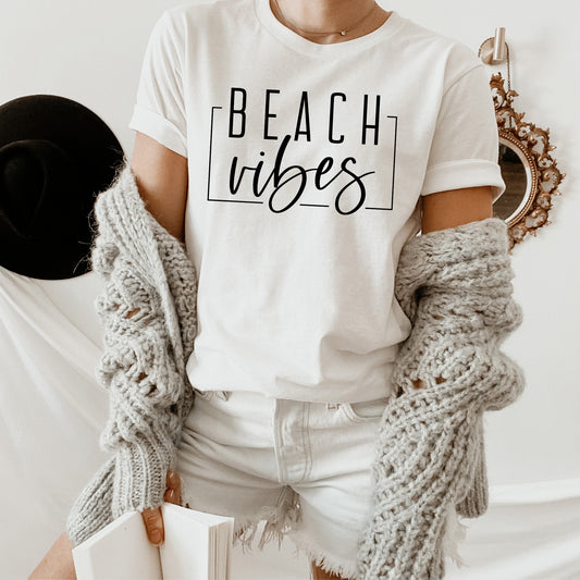 Beach Vibes T-Shirt or Crew Sweatshirt