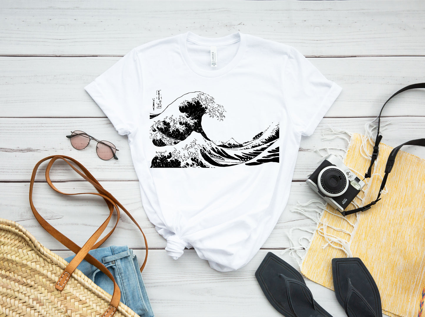 Great Wave Japan T-Shirt or Crew Sweatshirt