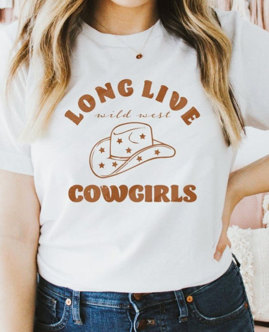 Long Live Cowgirls Tee