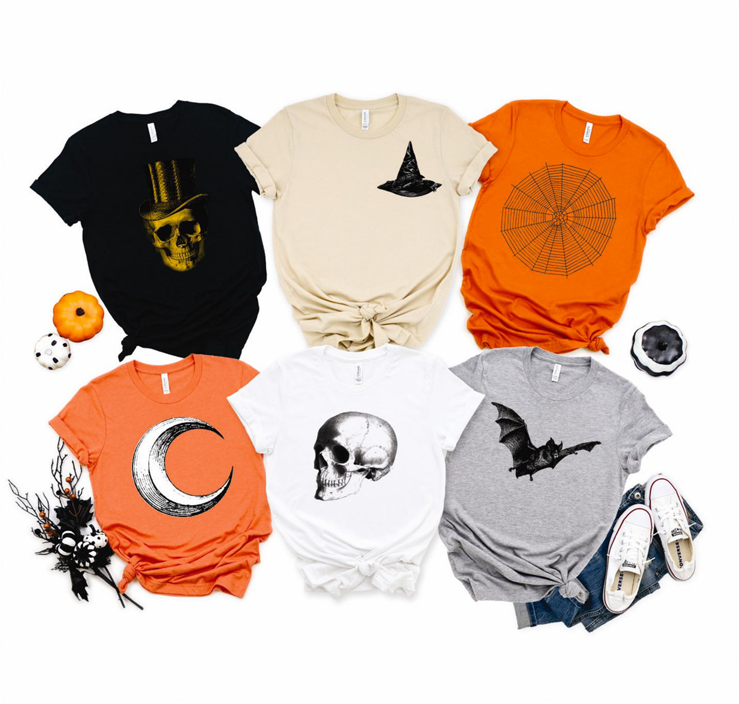 Circle Spider Web Tee