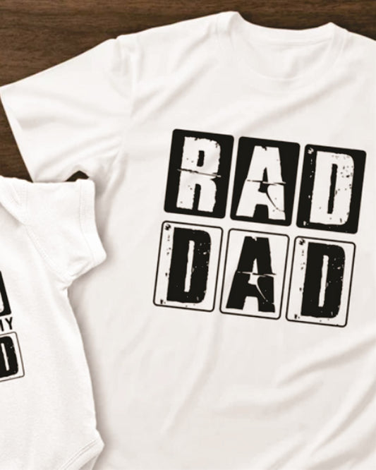 Rad Dad T-Shirt or Crew Sweatshirt