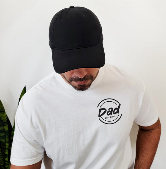 Custom Dad Established T-Shirts and Crew Sweatshirts