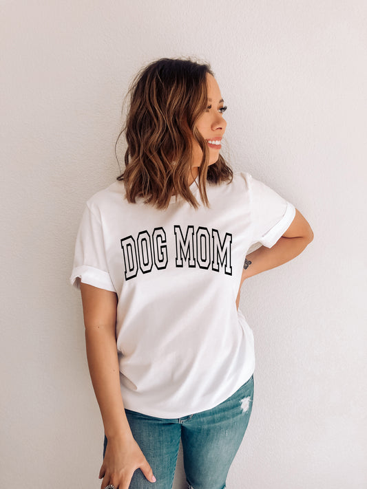 Dog Mom T-Shirt or Crew Sweatshirt