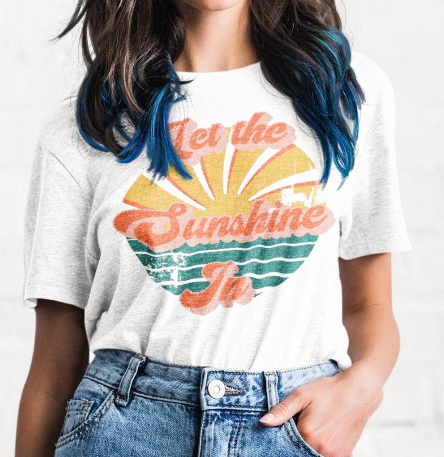 Let The Sunshine In T-Shirt or Crew Sweatshirt