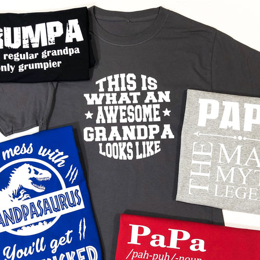 This Is What An Awesome Grandpa Looks Like T-Shirt or Crew Sweatshirt