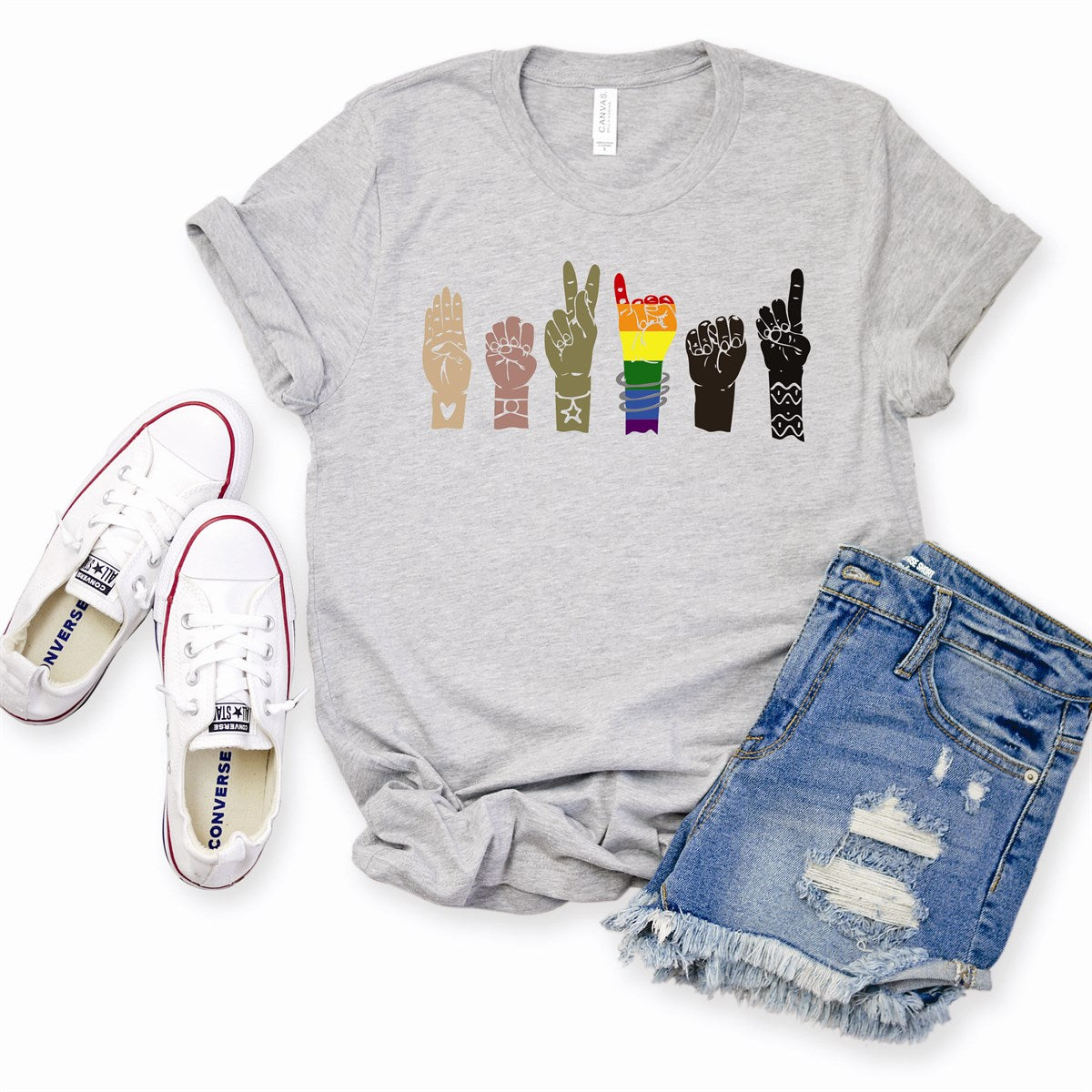 Be Kind Sign Language Tee