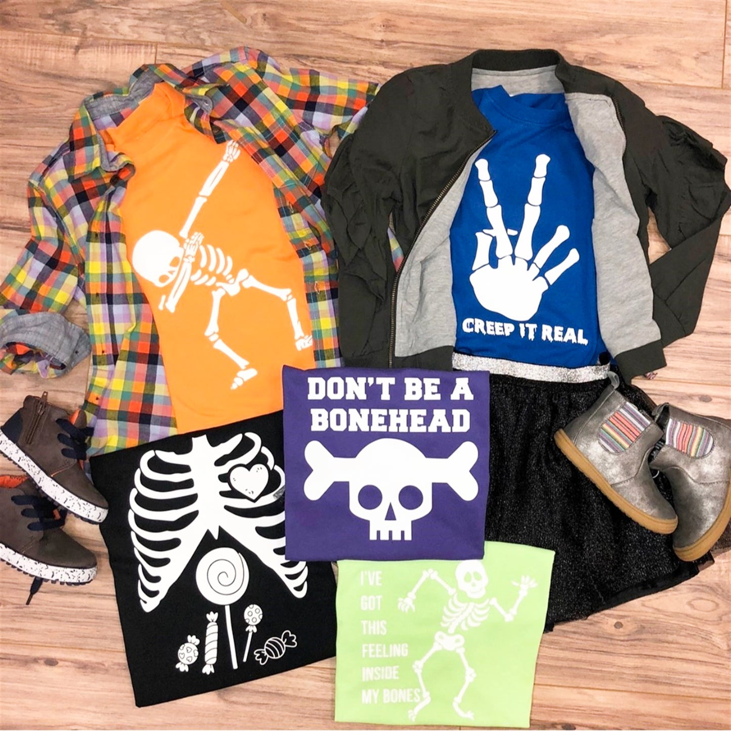 Dabbing Skeleton Tee