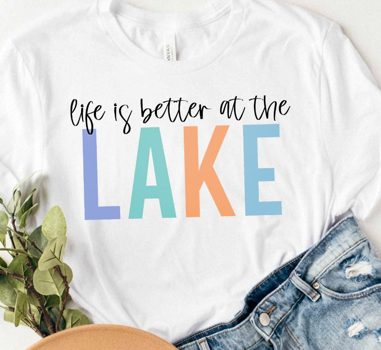 Life Is Better At The Lake T-Shirt or Crew Sweatshirt