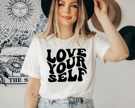 Retro Love Yourself Tee