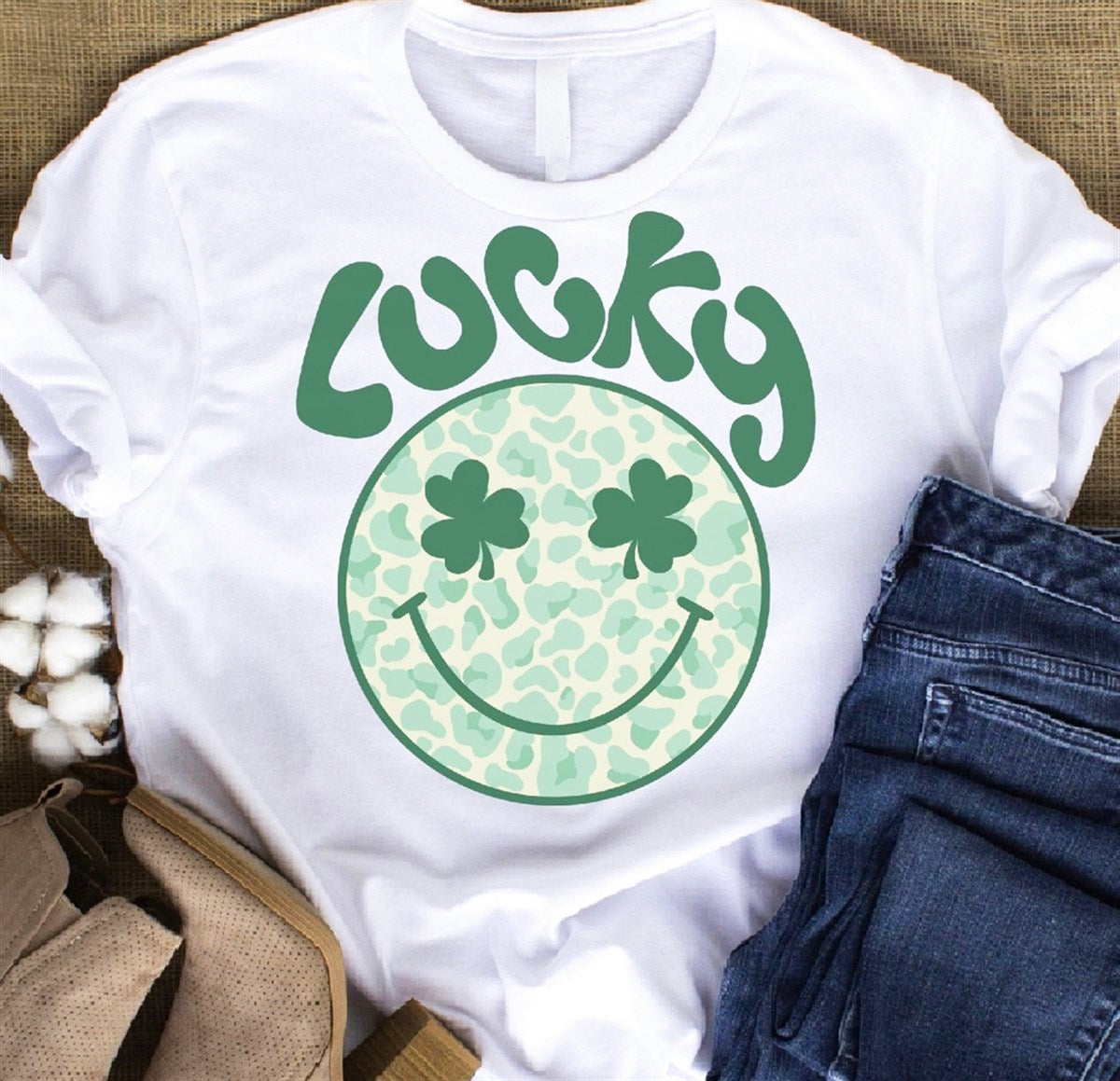 LUCKY Face Tee LUCKY Face Tee