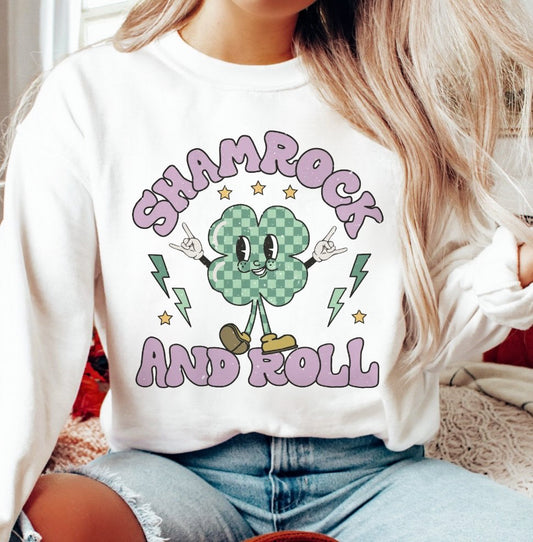 Shamrock & Roll Crew Sweatshirt