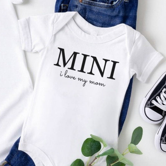 Mini I Love My Mom Tee