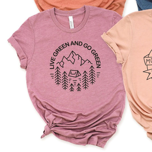 Live Green And Go Green Tee
