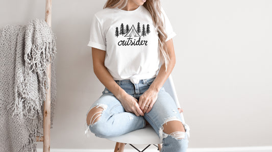 Outsider T-Shirt or Crew Sweatshirt