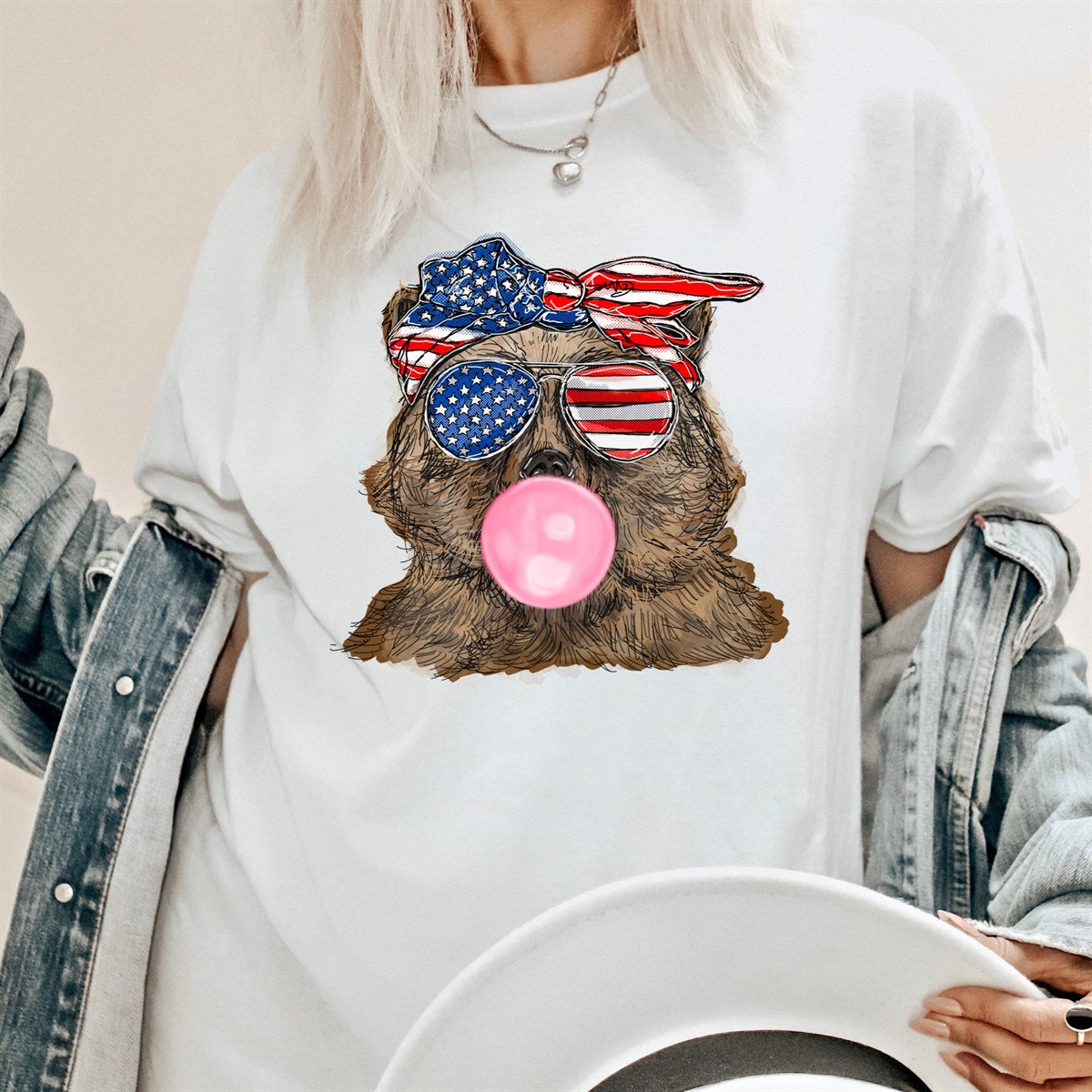 Patriotic Bear Tee