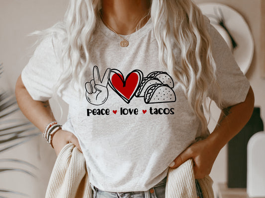 Peace Love Tacos Tee